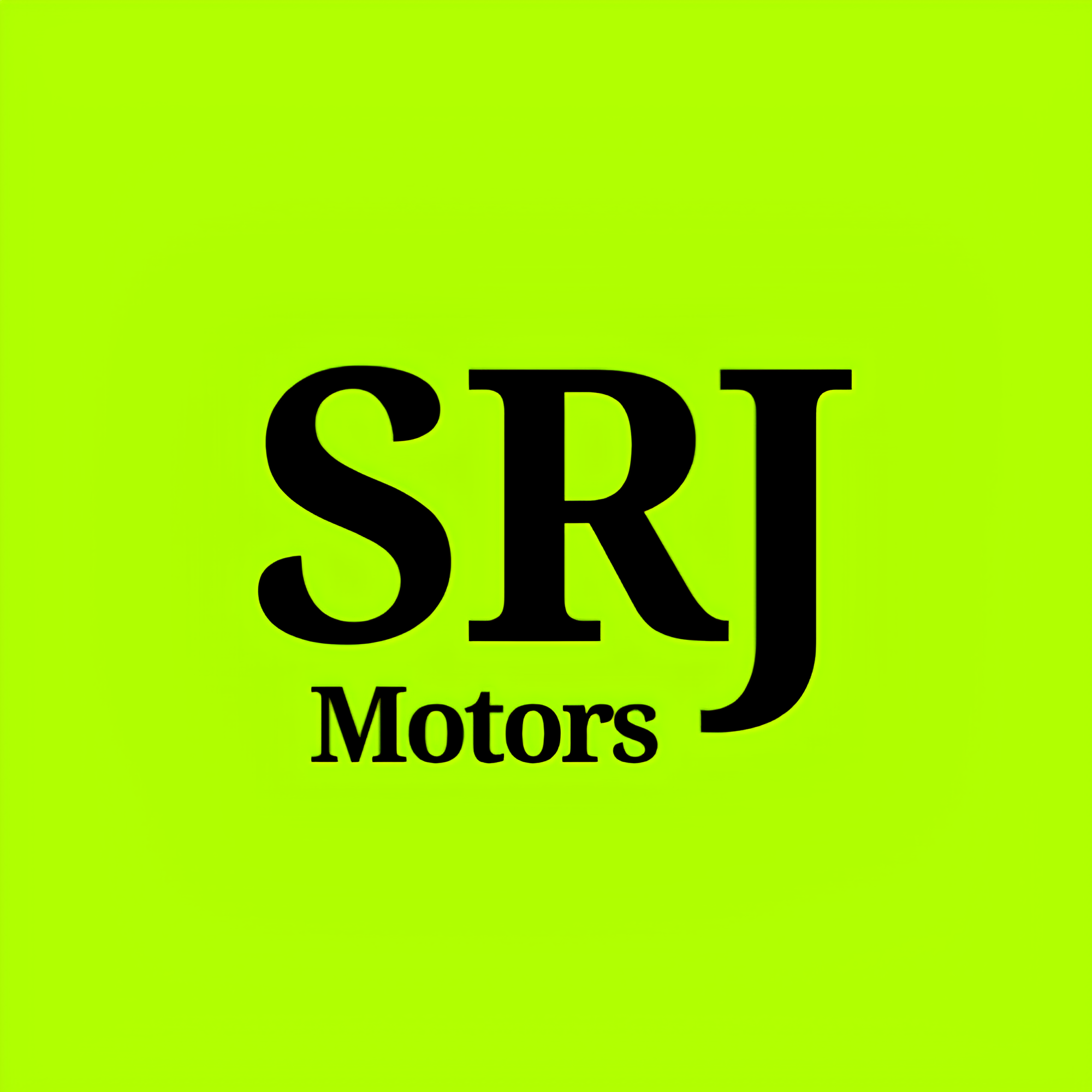 SRJ Motors Logo